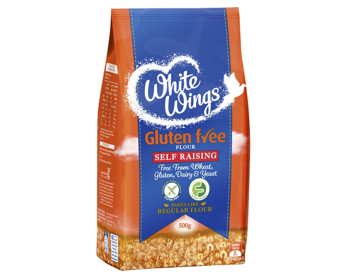 White Wings Flour Gluten Free Self Raising 500 g White Wings