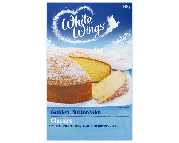 White Wings Cake Mix Golden Buttercake 340 g