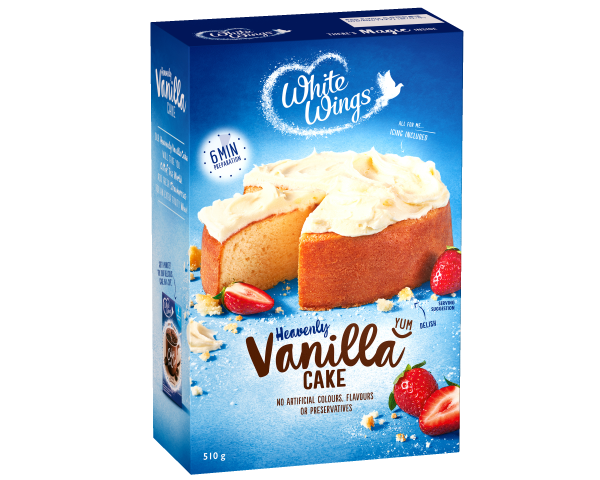 White Wings Cake Mix Vanilla 510 g