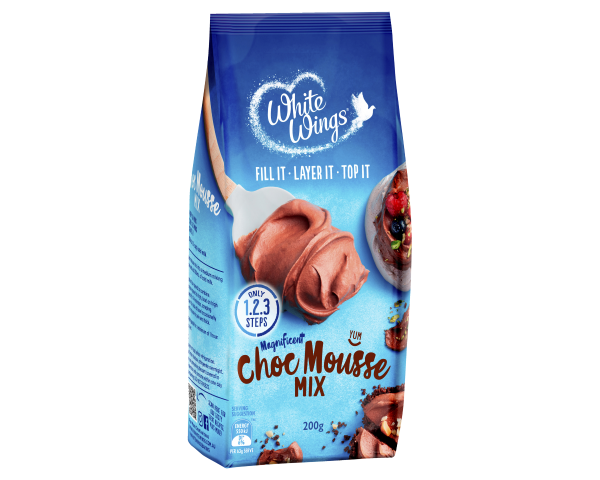 White Wings Choc Mousse Mix 200 g