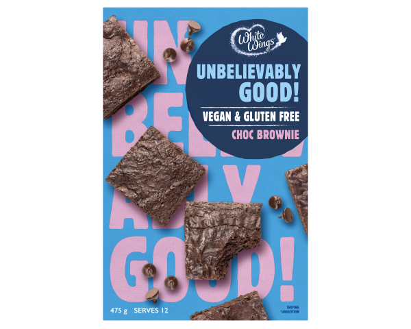 White Wings Unbelievably Good Cake Mix Chocolate Chip Brownie 475 g