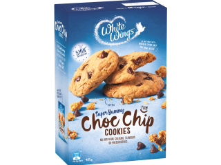 White Wings Cookies Mix Choc Chip 485 g