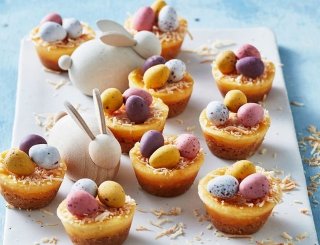 Easter Cheesecake Bites