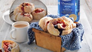 Berry & Cream Cheese Scrolls