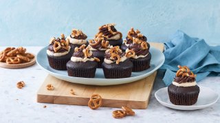 Choc Peanut Butter Cupcake