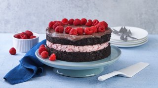 Choc Raspberry Cake